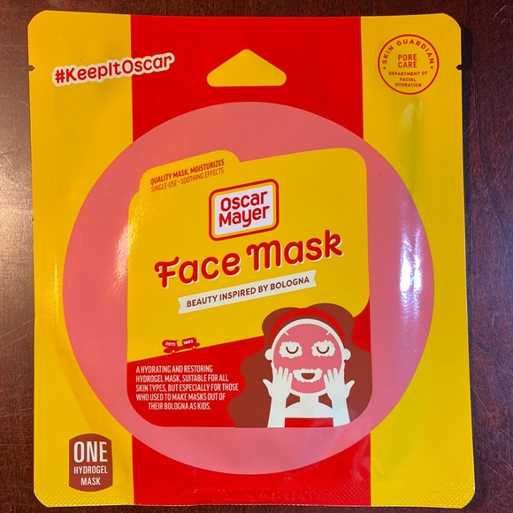 Oscar Mayer Skincare Oscar Mayer Bologna Hydrogel Sheet Face Mask